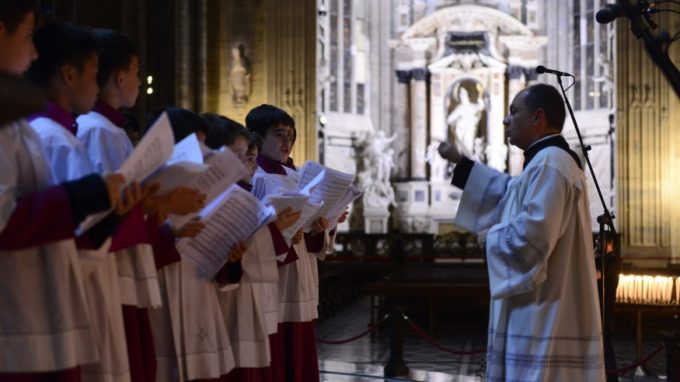 illuminazione duomo expo 2015