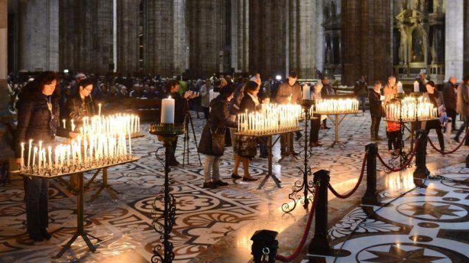 duomo illuminazione expo 2015