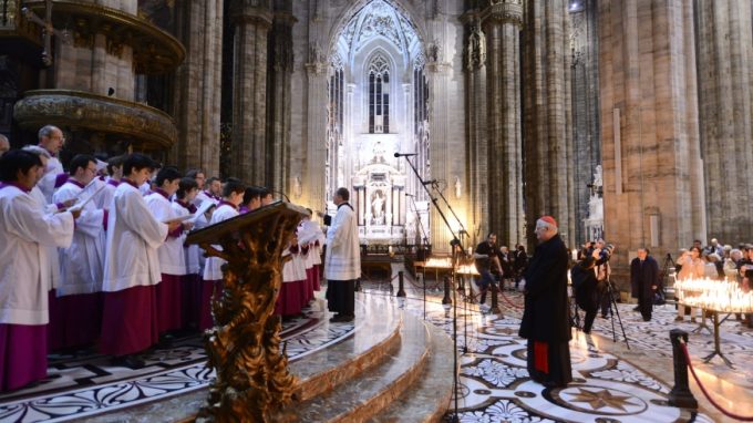 illuminazione duomo expo 2015