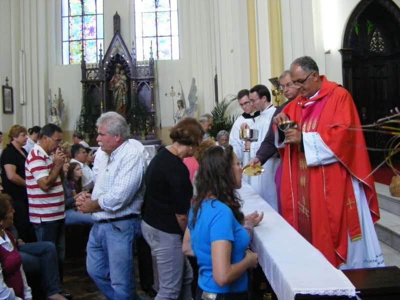 fila per la comunione