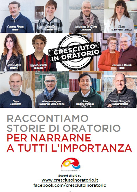 Cresciuto in oratorio