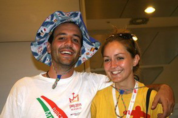 Francesco e Sara durante la Gmg