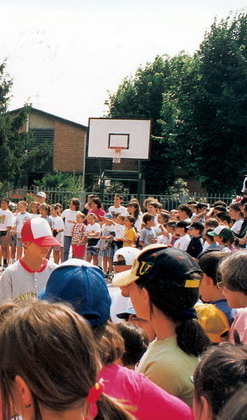 ragazzi in oratorio