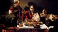 Caravaggio Merisi Cena in Emmaus Londra