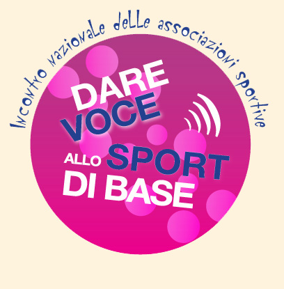 Logo 'Dare voce allo sport di base'