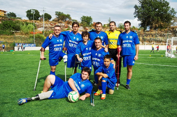 Francesco Messori con la sua squadra