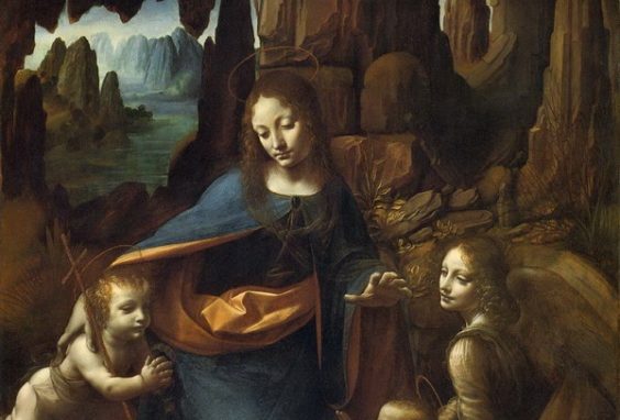 vergine rocce leonardo national gallery londra