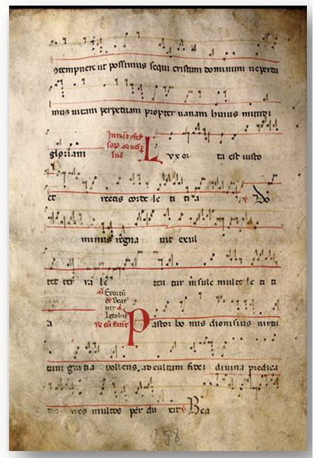 Codice B Antifonario Ambrosiano Brezzo di Bedero