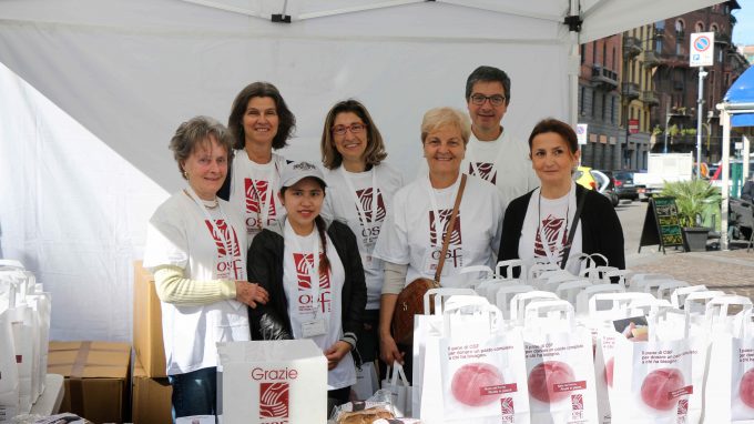 I volontari de IL PANE DI OSF