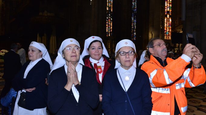Messa per i malati Duomo Madonna di Fatima