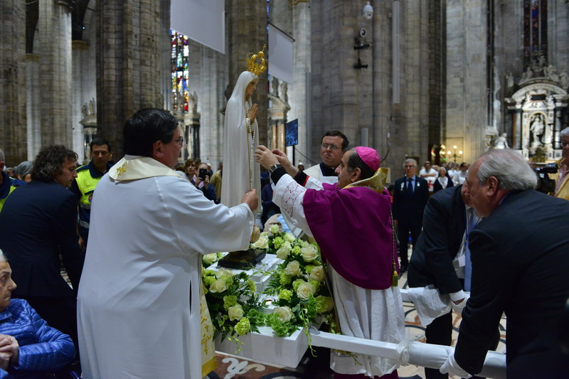 Madonna di Fatima Messa con monsignor Delpini