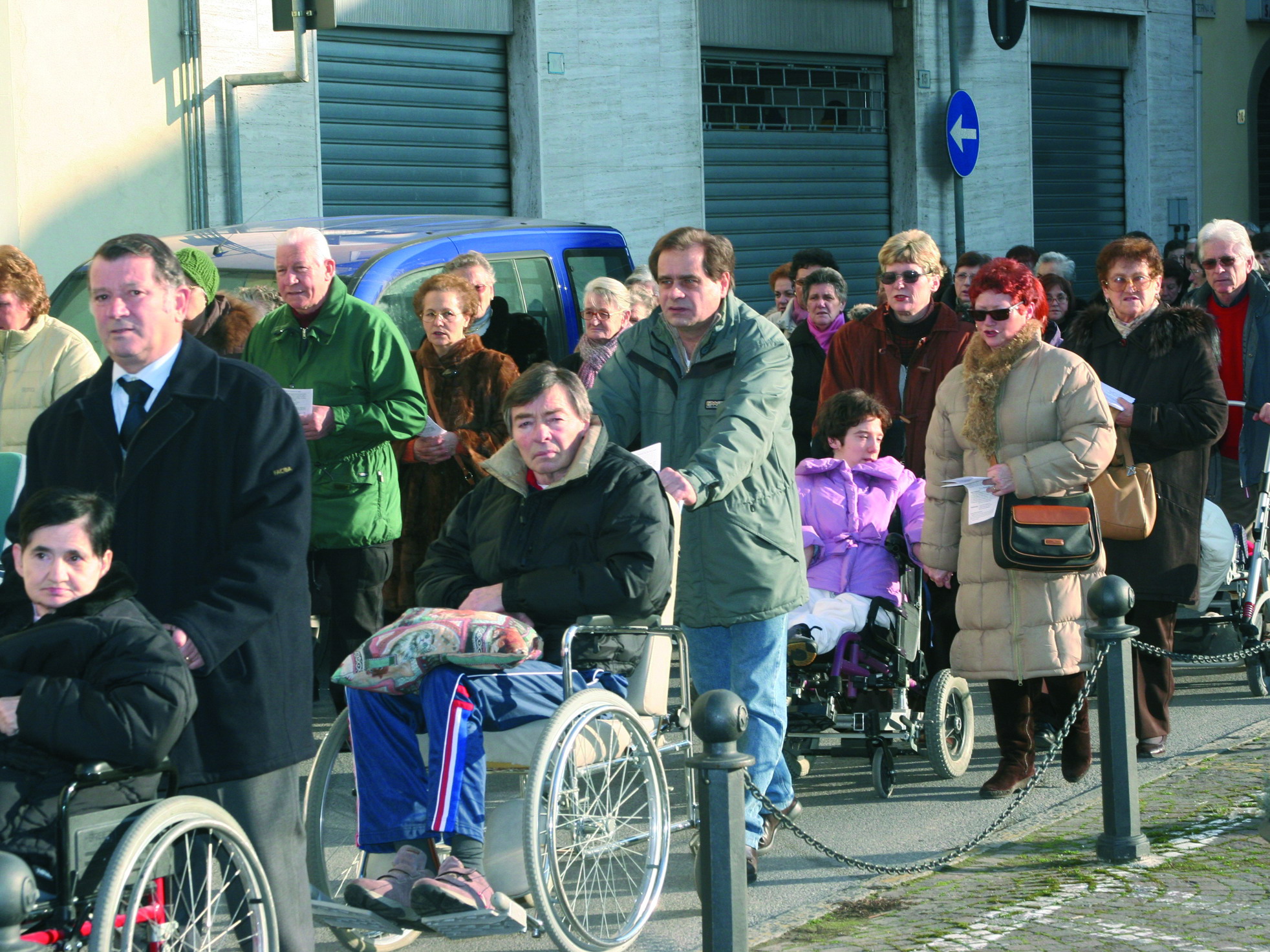 disabili processione