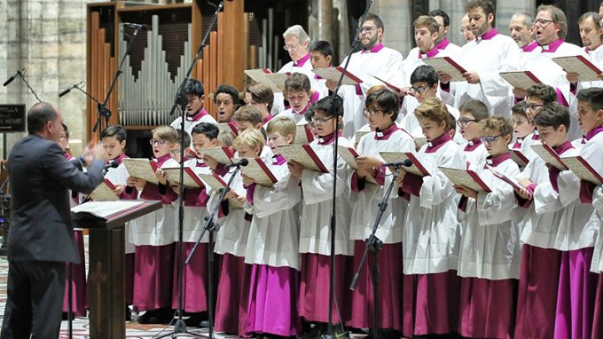 concerto in onore di Delpini