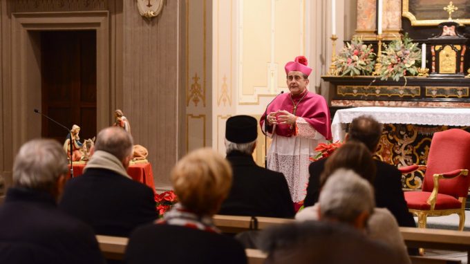 delpini messa pace scambio auguri D