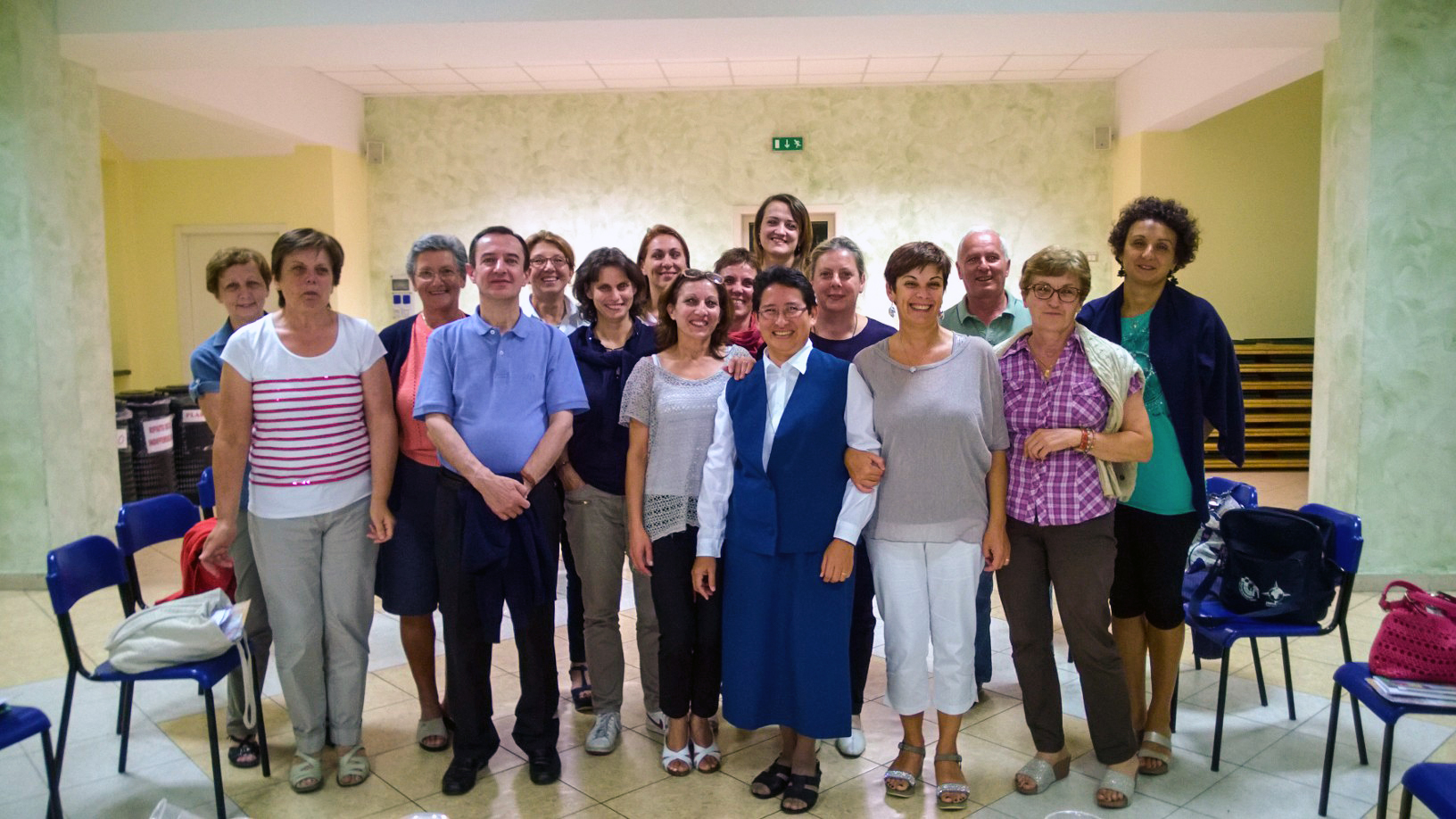 sr. Elsy, parrocco e catechiste