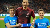 Consegna fascia capitano a Bonucci