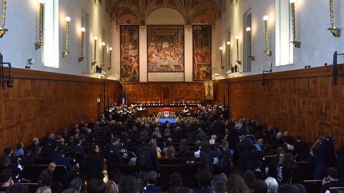 honoris causa Mario Draghi