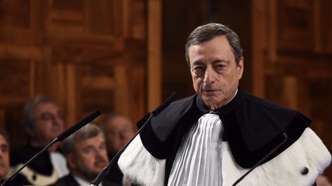 honoris causa Mario Draghi