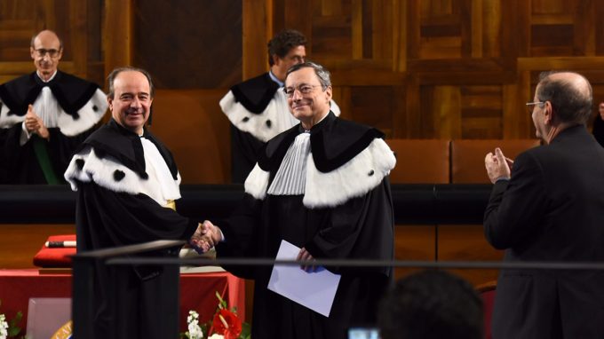 honoris causa Mario Draghi