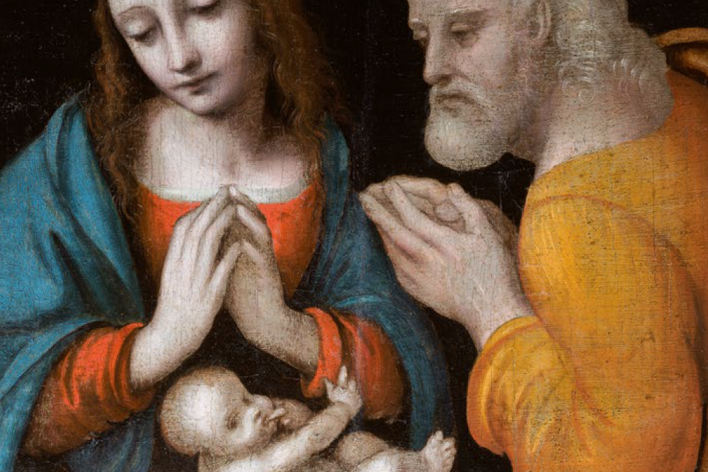 Giampietrino, Sacra Famiglia, Collezione Cagnola, Gazzada