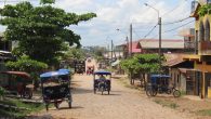 Una strada di Pucallpa