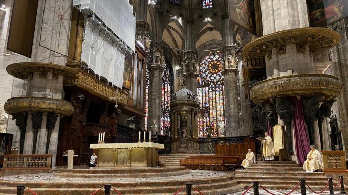 messa annunciazione duomo suffragio defunti coronavirus AABP