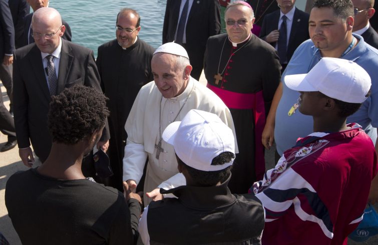 papa Francesco Lampedusa