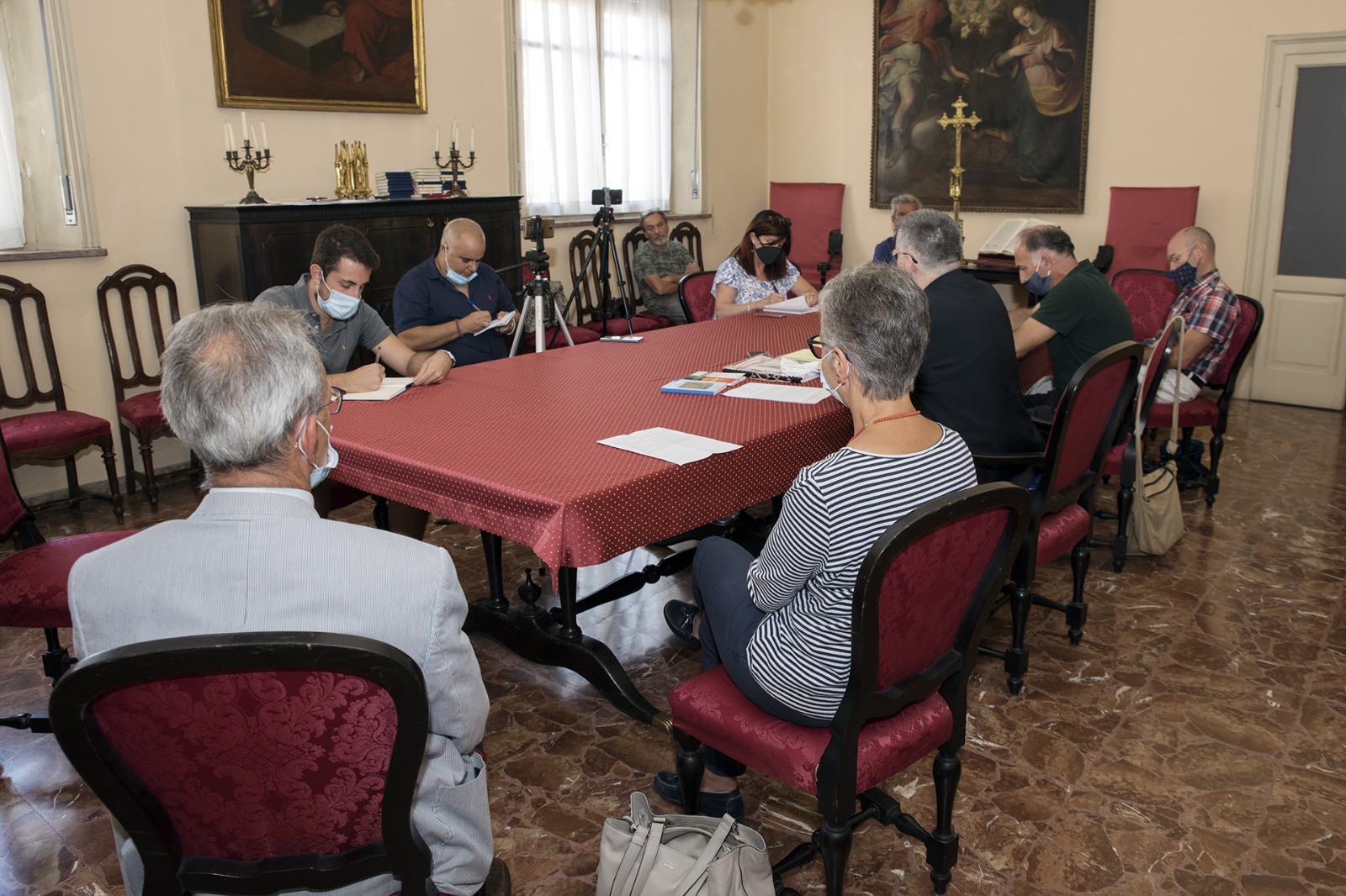 conferenza stampa presentazione lettera alla citta