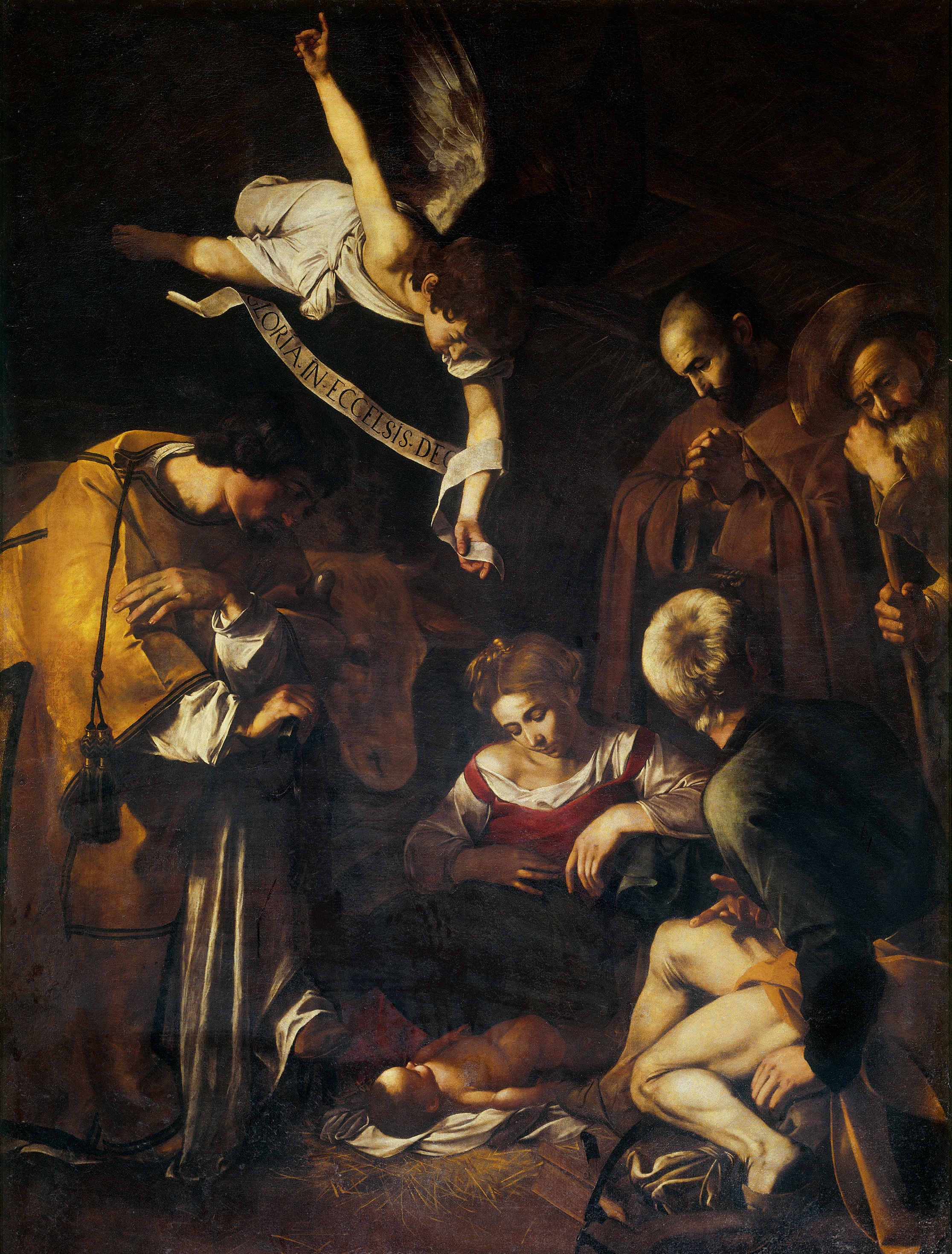 Caravaggio-Nativity(1600) (1)