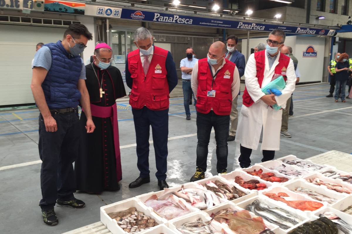 Foto: Mons. Delpini durante una precedente visita