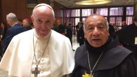 mons. Ruben col Papa a Roma feb. 2019