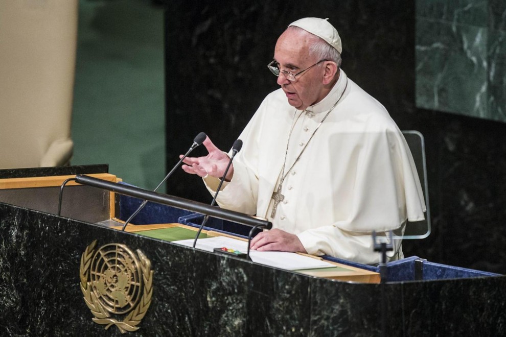 Papa Francesco all'Onu