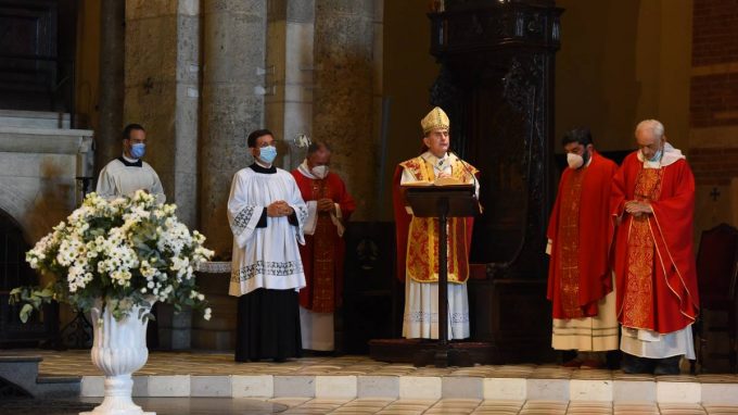 Collegio San Carlo, Messa con l’Arcivescovo