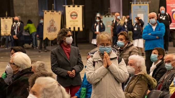 Lourdes. la Messa internazionale in San Pio X