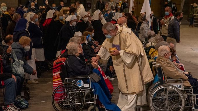 Lourdes. la Messa internazionale in San Pio X