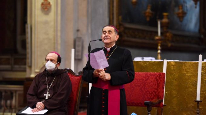 l’Arcivescovo e alcuni insegnanti di religione