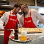 Nico Acampora con un giovane di PizzAut @valentina Santoro