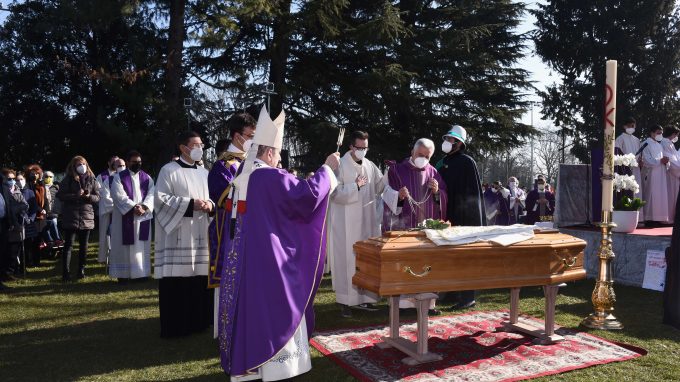 Funerali di Don Simone Vassalli.