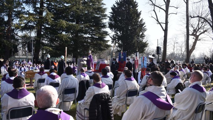 Funerali di Don Simone Vassalli.