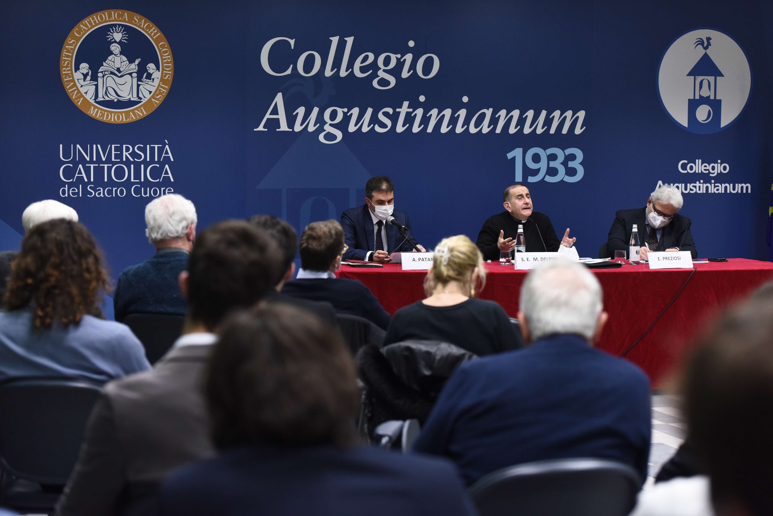 Collegio Augustinianum incontro con gli universitari