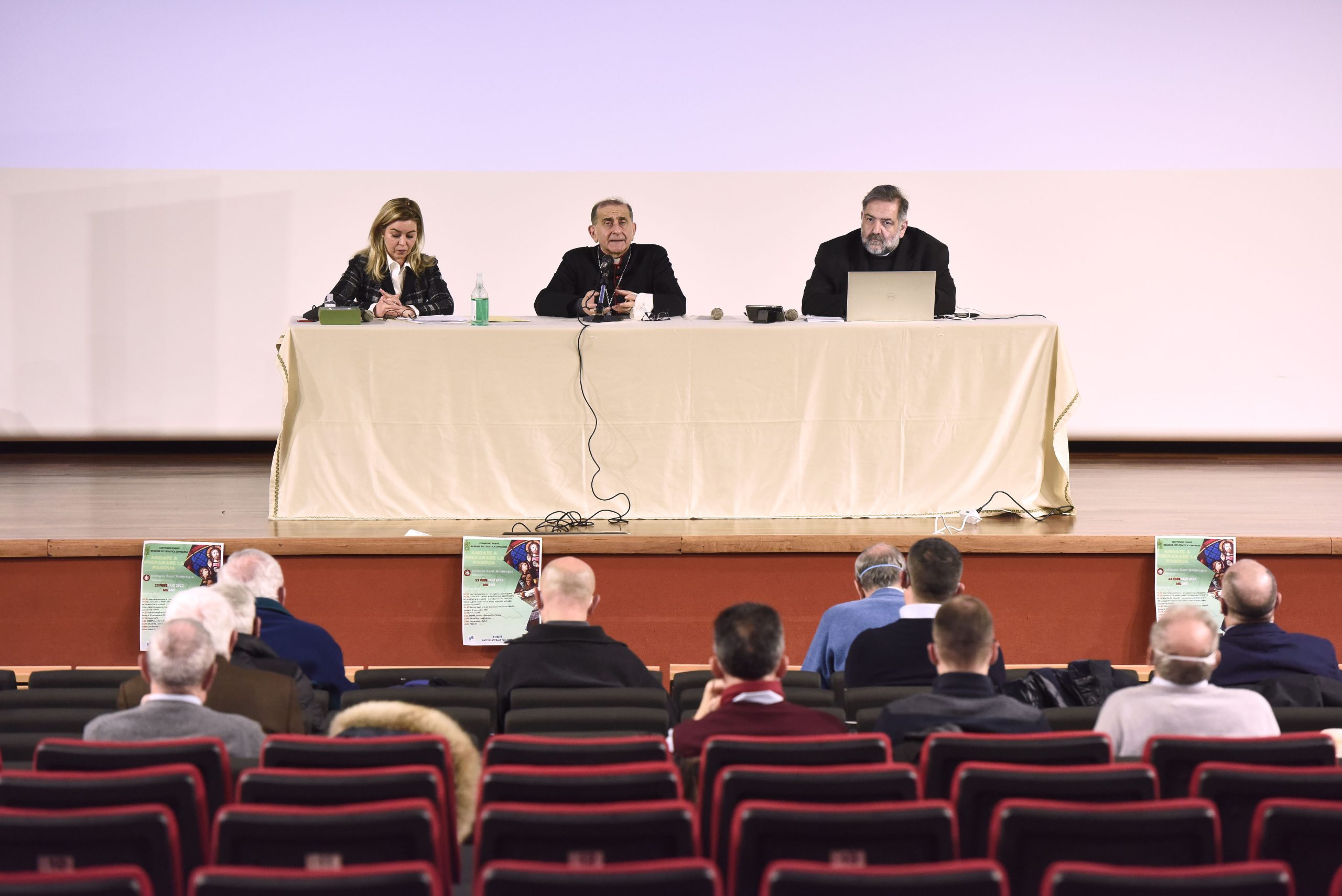 Cineteatro Don Bosco saluto al convegno Ente Bilaterale Sacristi Lombardia