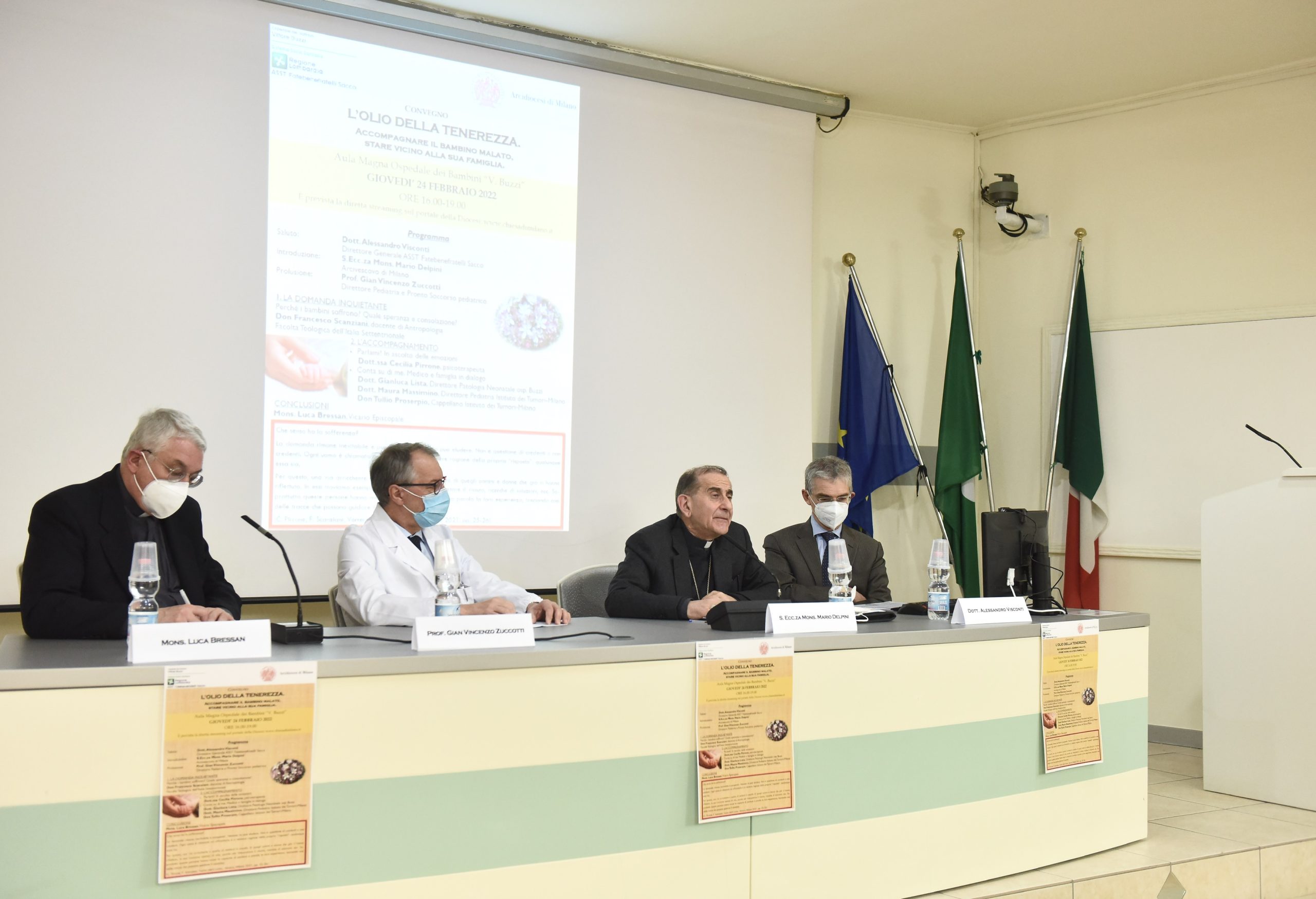 Delpini_convegno ospedale Buzzi