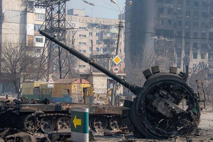 Devastazioni a Mariupol (foto Sir)