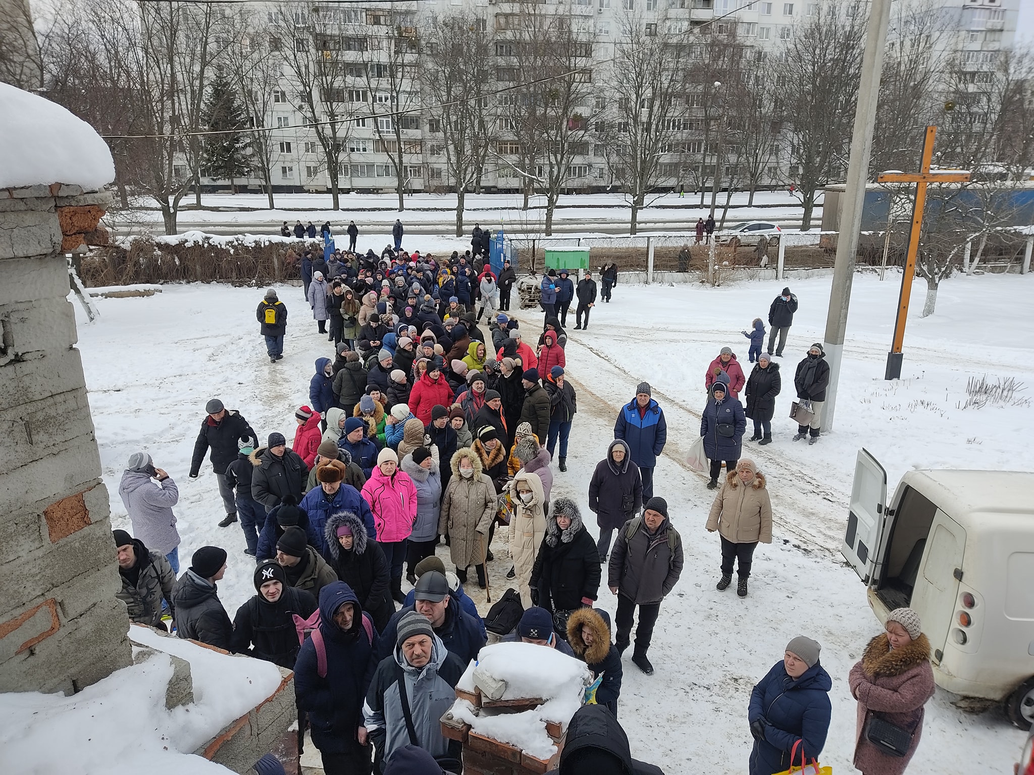 Distribuzione di aiuti umanitari a Kharkiv (Foto Chiesa greco-cattolica ucraina)