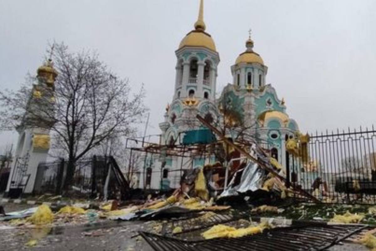 La chiesa di Kharkiv (foto Eparchia Kharkiv)