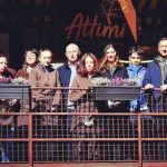 Il sindaco Sala in visita al bar “Attimi”