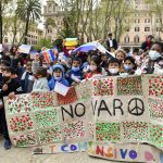 Manifestazione dei Giovani per la Pace organizzata a Roma dalla Comunità di Sant'Egidio (foto Siciliani-Gennari / Sir)