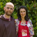 Csaba dalla Zorza con Fra Marcello Longhi (foto Isabella Balena)