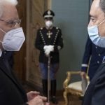 Sergio Mattarella e Mario Draghi (foto Sir)