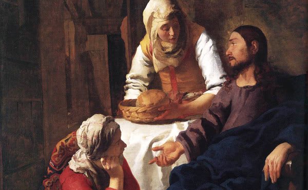 «Cristo nella casa di Marta e Maria», di Jan Vermeer